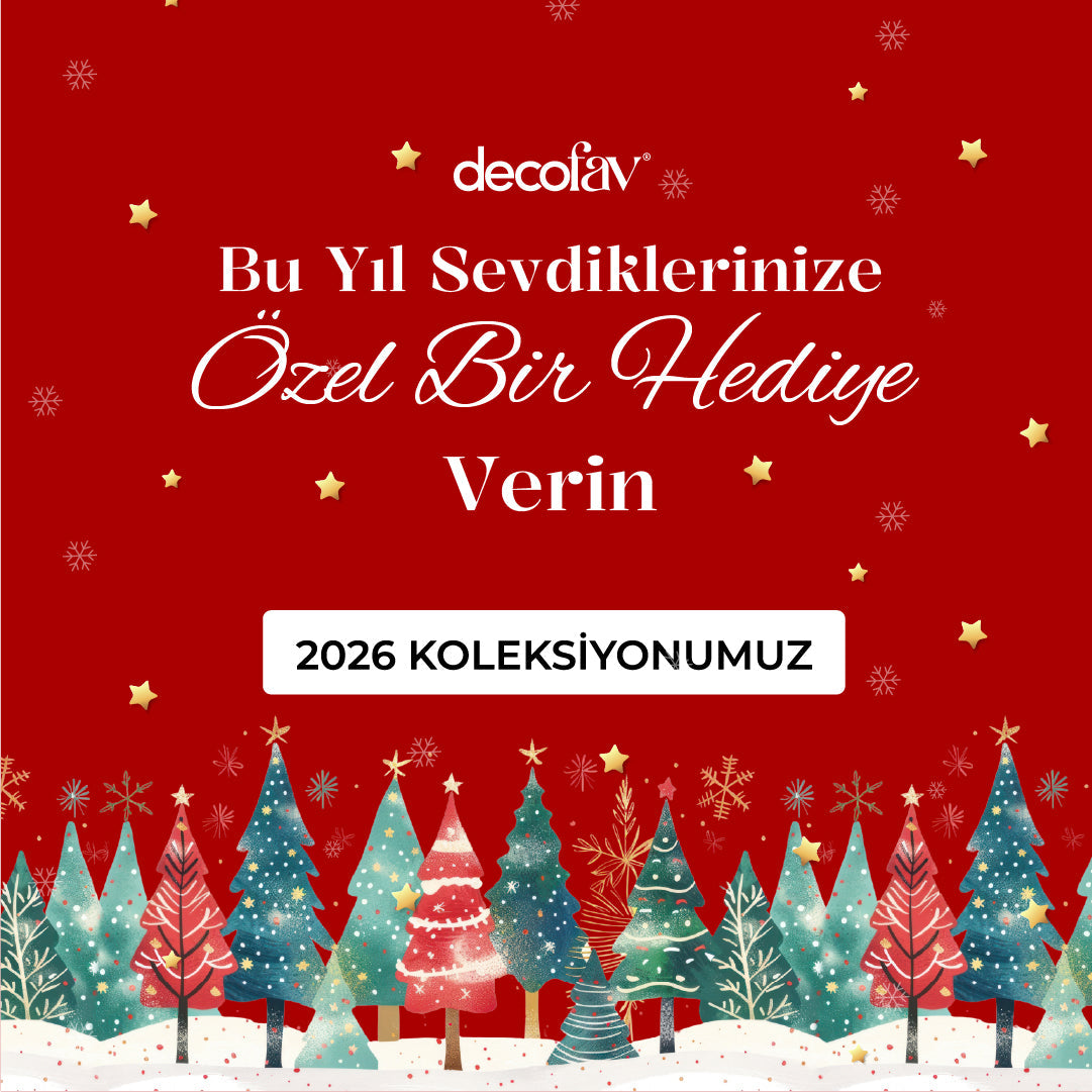 decofav Yılbaşı Koleksiyonu | Hediyelik Ev Tekstili - Decofav | Kırlent, Sofra Tekstili, Kumaş