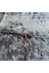 Elegant Anthracite Velvet Cushion Cover Minimalist Soft