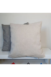 Luxury Jacquard Woven Cushion Cover Ecru