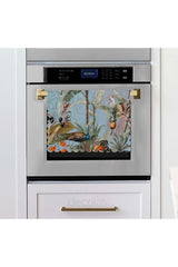 Laser Cut Oven Cover with Tropical Forest and Animal Design