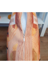 Ecru Sky Autumn Patterned Cushion Cover