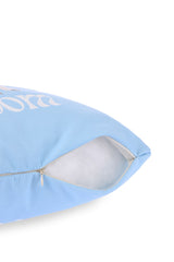 All in Bloom Daisy Patterned Blue Cushion Cover – 43x43cm