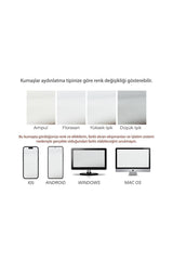 Runner Sulu Boyalı Zeytin Çini Desenli Dijital Baskılı