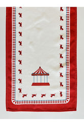 Horses on the Run Kitchen Set with Runner, Oven Cloth, and 6 Cocktail Napkins