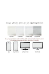 Runner Sulu Boya Küçük Pembe Çiçek Desenli Dijital Baskılı