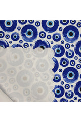 Laser Cut Oven Cover with Brush Effect Evil Eye Bead Pattern