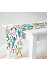 Runner Neşeli Kalp Cümbüşü Dijital Baskılı