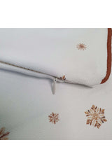 Cushion Cover Christmas House Deer Snow Themed Patterned Digital Print