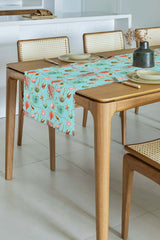 and Coral – Laser Cut Runner with Sea Creatures Pattern