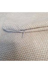 Luxury Jacquard Woven Cushion Cover Ecru