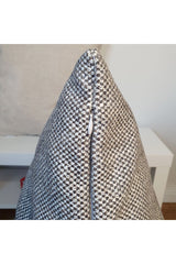 Luxury Jacquard Woven Cushion Cover Gray