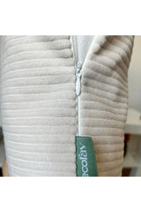 Beige Corduroy Cushion Cover - Luxury and Modern Decorative Pillowcase