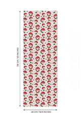 3D Mantar Dijital Baskılı Lazer Kesim Runner - 48x135cm