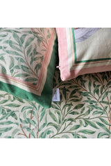 Morris Style Girl Portrait Velvet Fabric Digital Printed Cushion Cover