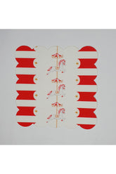 Decorative Laser Cut Cocktail Napkin with Amusement Park and Horse Pattern