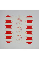 Dekoratif Lunapark ve At Desenli Lazer Kesim Kokteyl Peçetesi