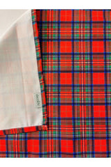 Red Plaid Digital Printed Runner