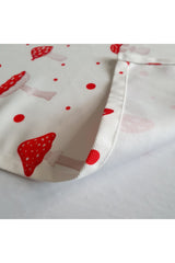Cute Red Mushroom Patterned Oven Cover