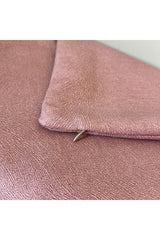 Pastel Gray Thai Feather Velvet Cushion Cover