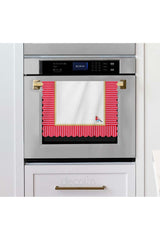 Decorative Edge Bird Design Laser Cut Oven Cover