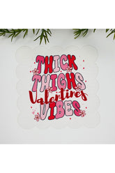 Sevgili Temalı Slogan Tasarımlı Dekoratif Kumaş Kokteyl Peçetesi 1 Adet