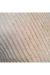 Luxury Stripe Corduroy Cushion Cover Milky Coffee