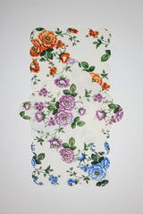 3-Pack Flora Flower Pattern Laser Cut Fabric Cocktail Napkins