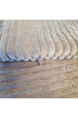 Luxury Stripe Corduroy Cushion Cover Mint Color