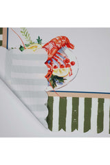 Decorative Edge Lobster Design Laser Cut Oven Cover