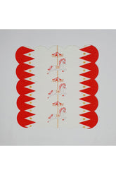 Dekoratif Lunapark Konsept At Desenli Lazer Kesim Kokteyl Peçetesi