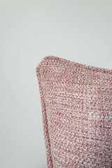 Rose Melange Linen Woven Cushion Cover 43x43cm