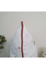 Cushion Cover Christmas House Deer Snow Themed Patterned Digital Print