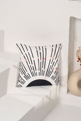 Abstrakt Geometric Sun Design Cushion Cover 43x43 cm