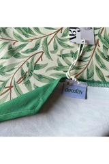 Morris Style Leaf Patterned Runner Digitally Printed