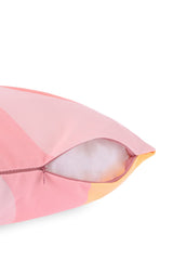 Sunset Waves Retro Wavy Pastel Cushion Cover – 43x43cm