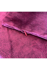 Grey Melange Velvet Cushion Cover Scandinavian Style