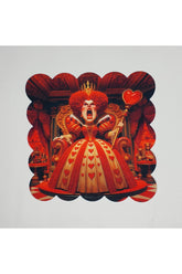 Masalsı Kötü Cadının Diyarı Dijital Baskılı Lazer Kesim Kokteyl Peçetesi