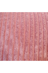 Luxury Stripe Corduroy Cushion Cover Olive Brown