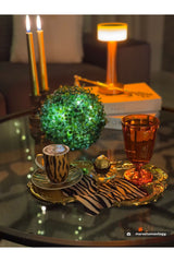 Zebra Stripe Patterned Laser Cut Fabric Cocktail Napkin 1 Piece