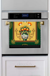 La Dolce Vita Vase Patterned Italian Style Laser Cut Oven Cover