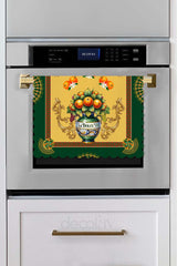 La Dolce Vita Vase Patterned Italian Style Laser Cut Oven Cover