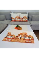 Orange Concept Runner with Autumn Home View