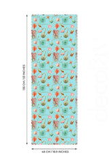 and Coral – Laser Cut Runner with Sea Creatures Pattern