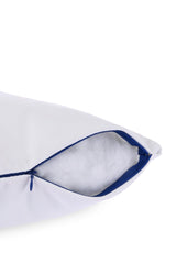 Blue Meow Blue Tiger Illustration Cushion Cover – 43x43cm