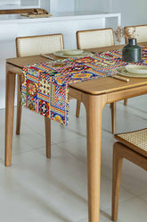 Sicily Italian Tile Style Laser Cut Seamless Runner - 48x135cm