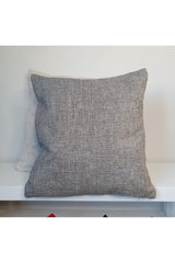 Luxury Jacquard Woven Cushion Cover Gray
