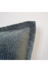 Boucle Velvet Cushion Cover Sport Stitch Sage Green