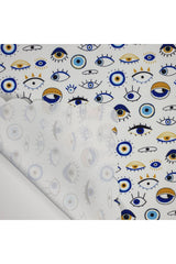 Laser Cut Oven Cover with Abstract Eyes Pattern