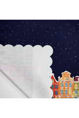 Laser Cut Oven Cover with New Year's Eve Pattern