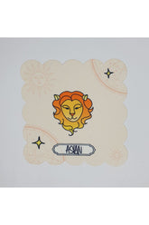 Aslan Burcu Tasarımlı Lazer Kesim Kokteyl Peçetesi